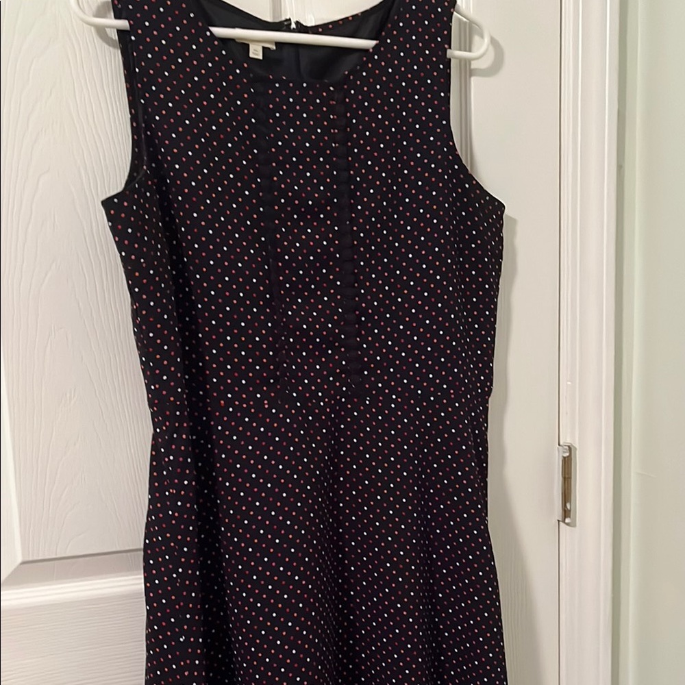Talbots polka dot dress